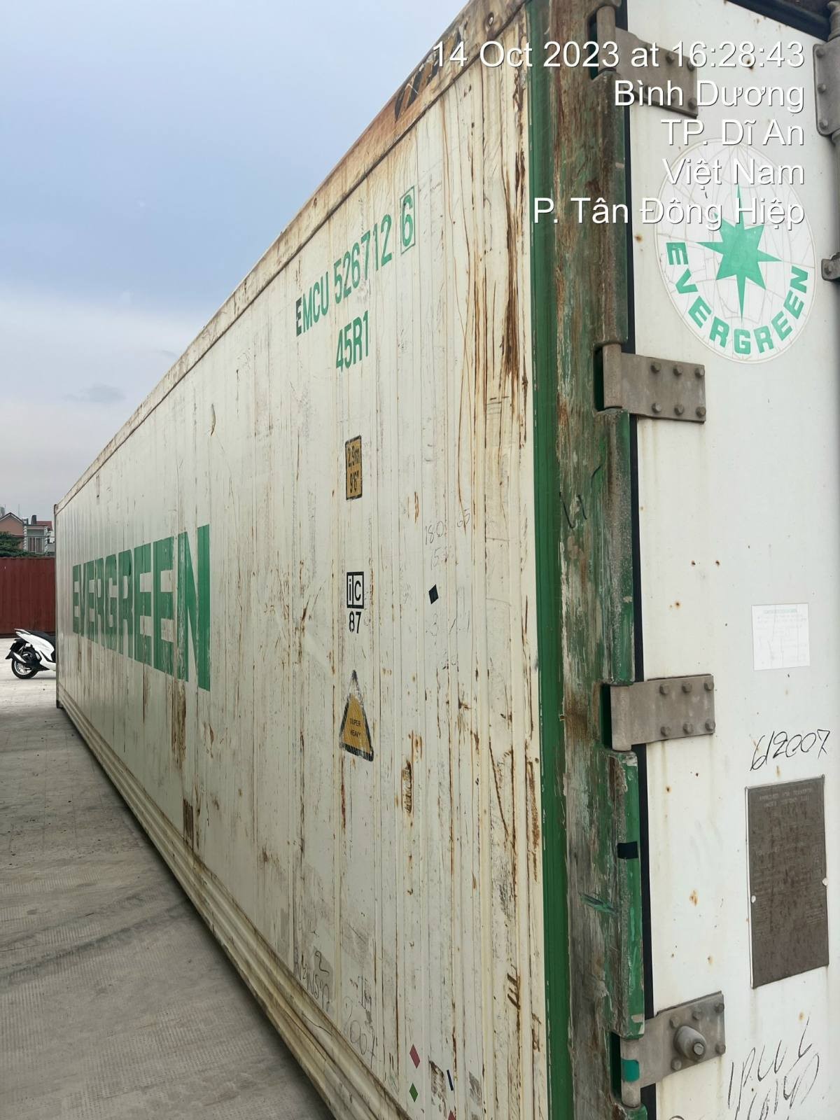 Container lạnh 40feet